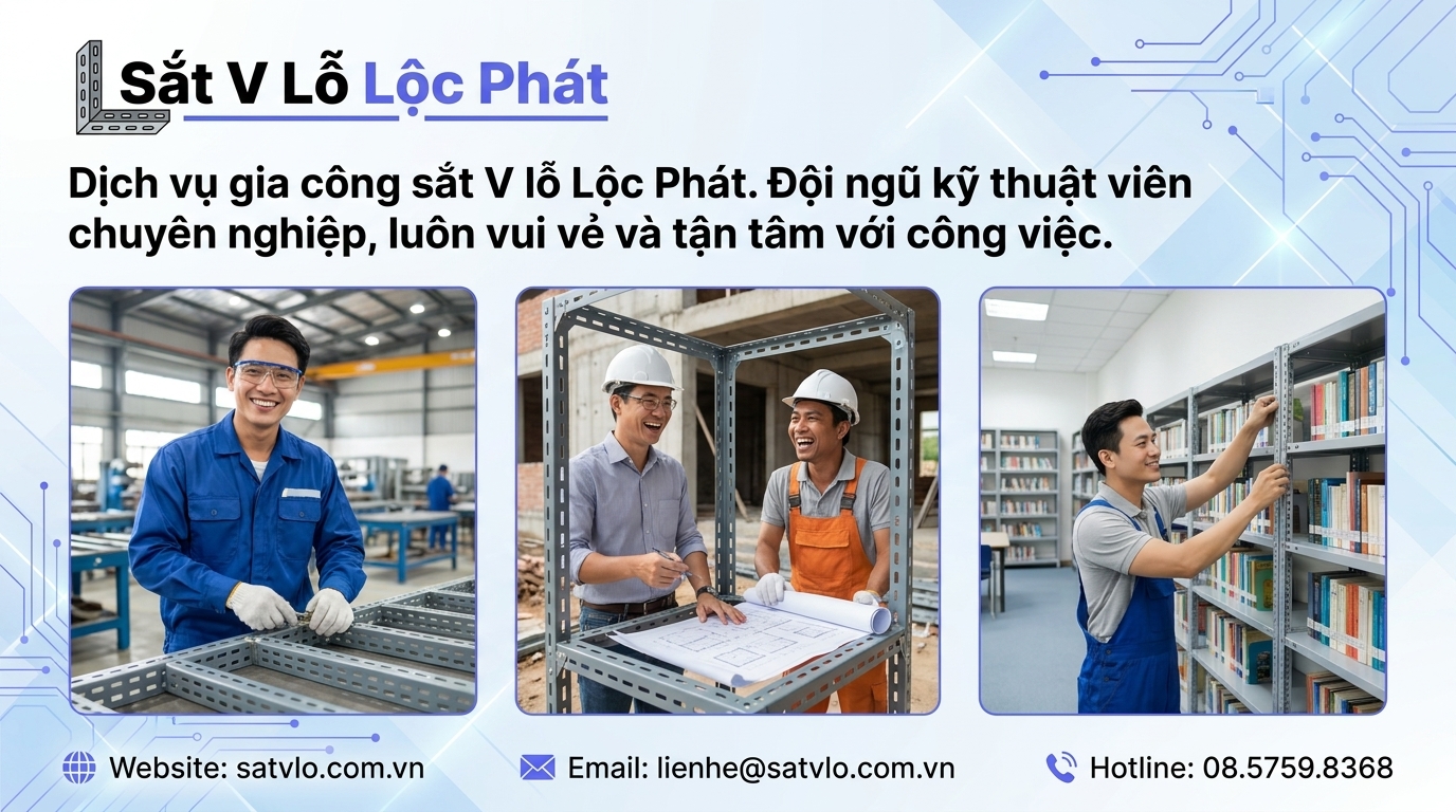 Công cụ dự toán tự động báo giá sắt v lỗ 2026 chuẩn xác nhất
