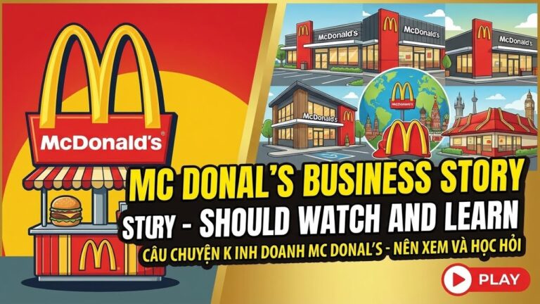 Ảnh đại diện video: Câu chuyện của kinh doanh McDonald’s – Đáng nghe và học tập
