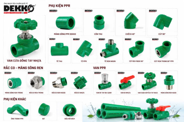 Phụ kiện ppr DEKKO