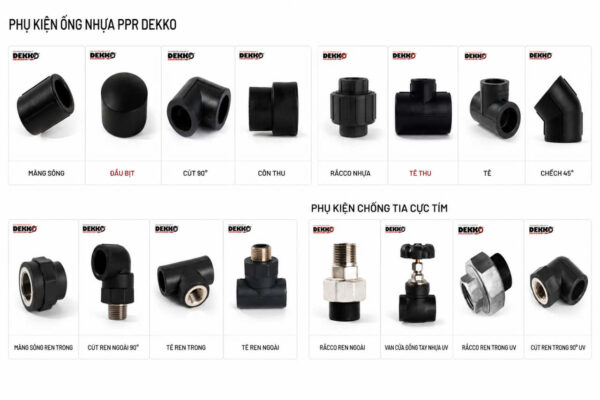 Phụ kiện ppr DEKKO