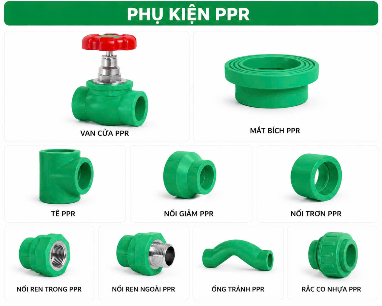 Phụ kiện ppr ĐỆ NHẤT