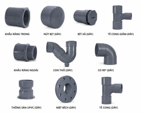 Phụ kiện pvc ĐỆ NHẤT