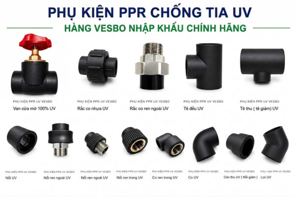 Phụ kiện UV màu đen VESBO